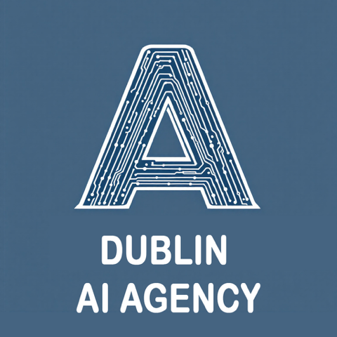 AI-driven SEO services infographic for Dublin AI Agency showcasing lead nurturing and traffic boosting strategies.